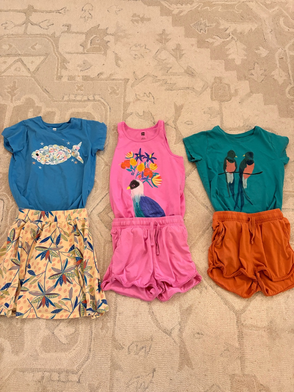 Tea Collection Girls Summer Outfit Bundle